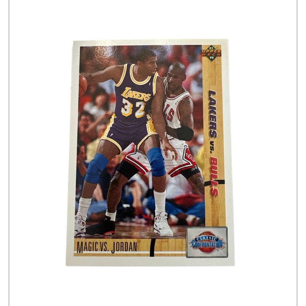 Upper Deck Magic vs. Jordan Trading Card 1991 in mint condition